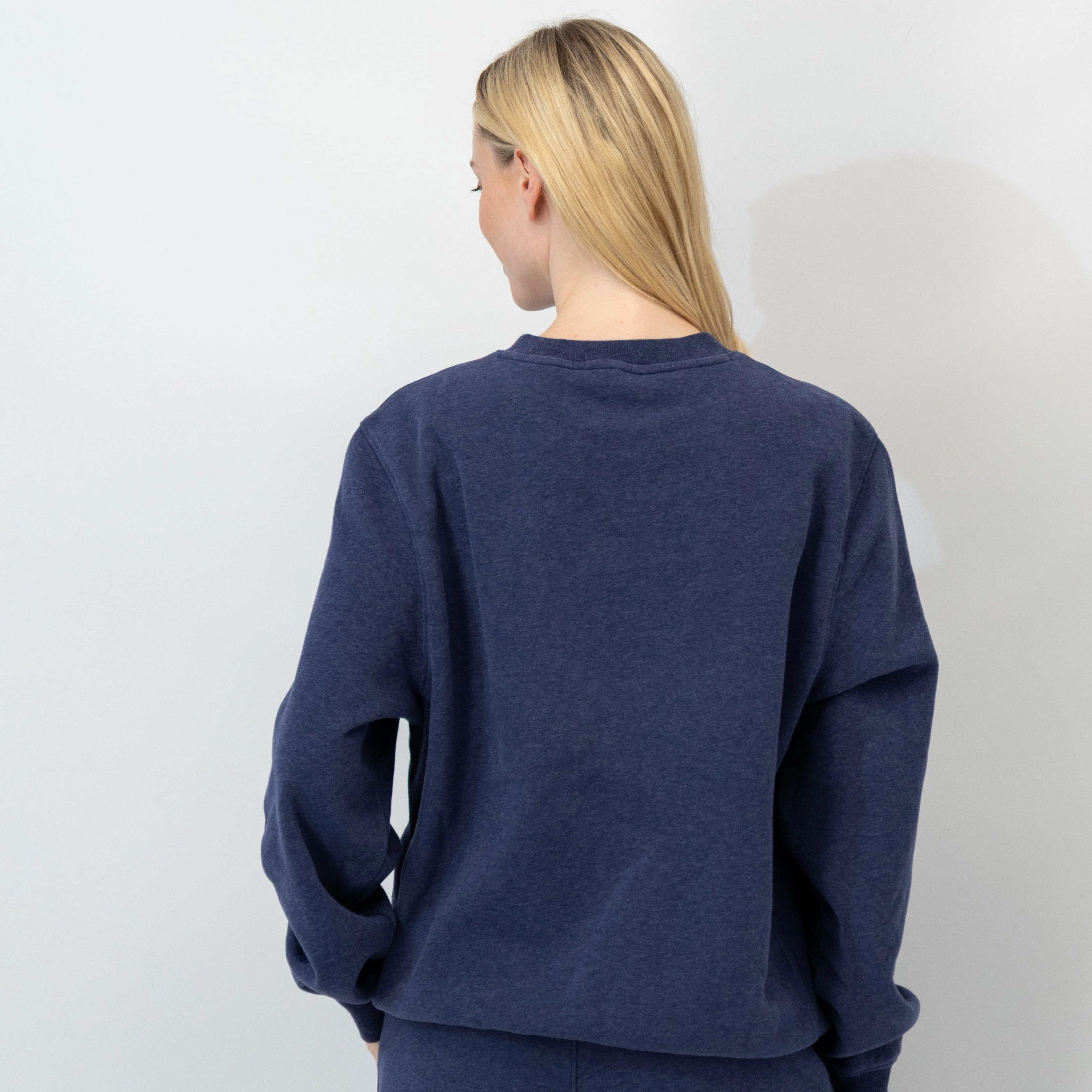 Ready Collegiate Crewneck - Michigan | Heather - Fleet Navy - Michigan - 1 (Women) - Image 2