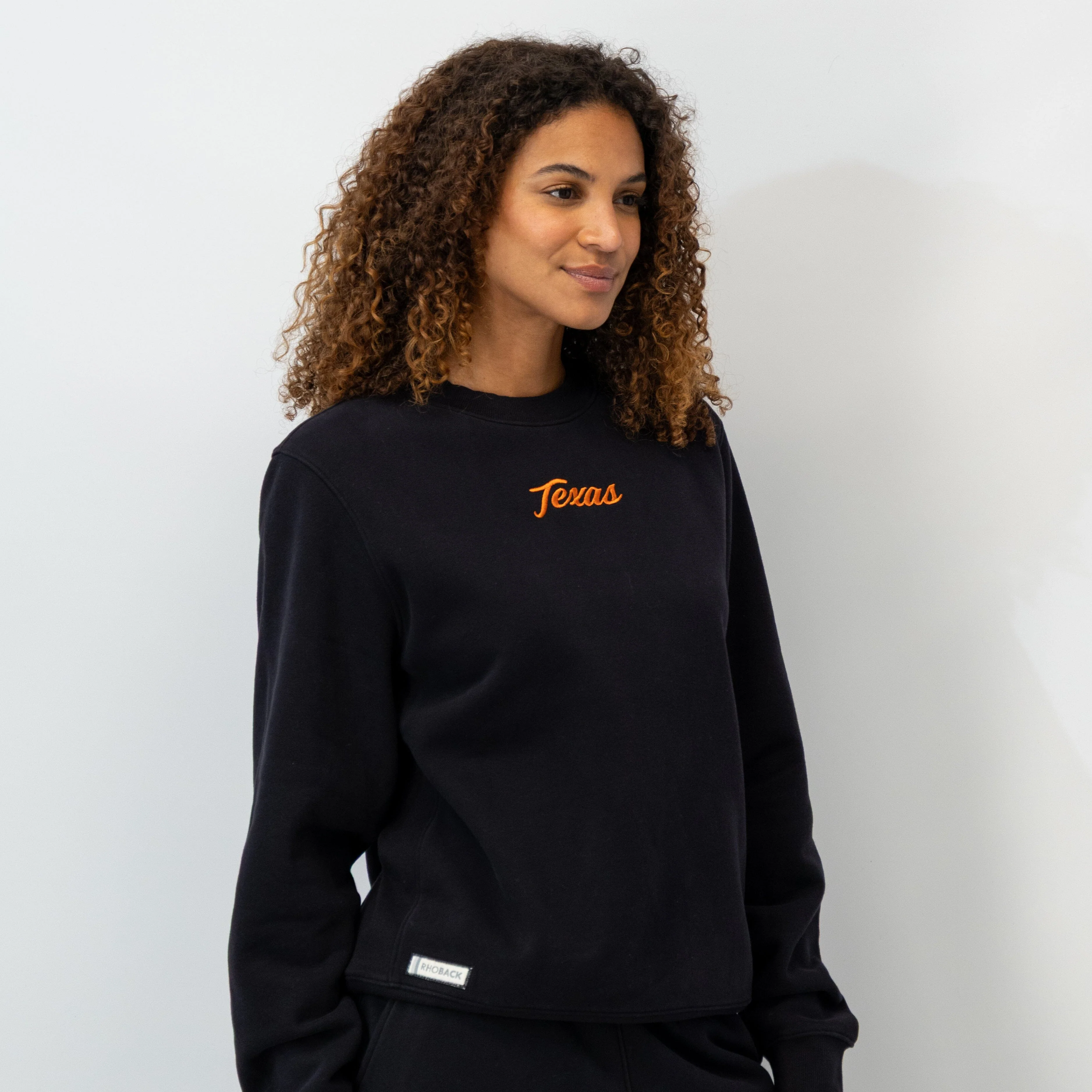 Ready Collegiate Crewneck - Texas | Solid - Midnight Black - Texas - 1 (Women) - Image 3