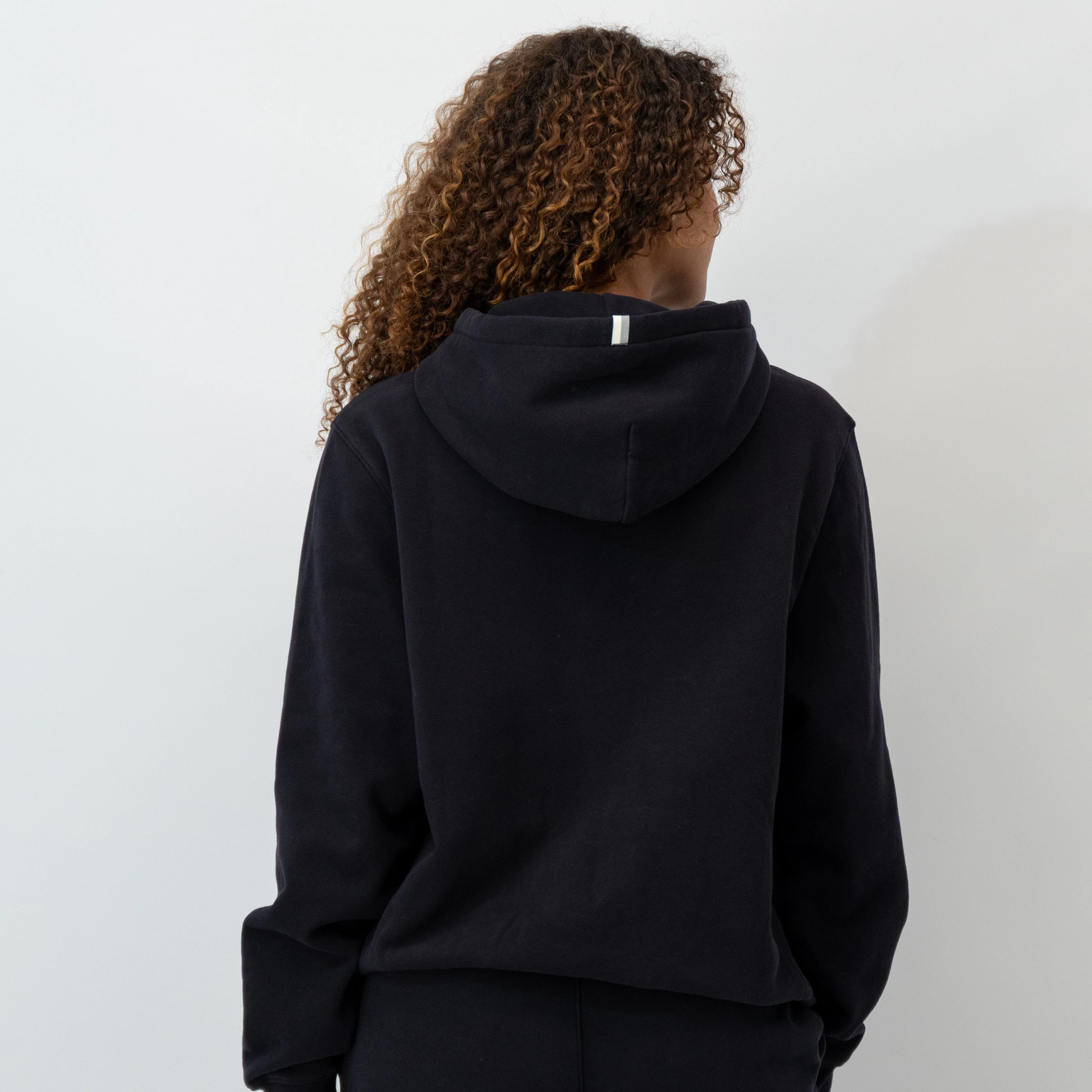 Ready Collegiate Hoodie - Virginia Tech | Solid - Midnight Black - Virginia Tech - 1 (Women) - Image 2