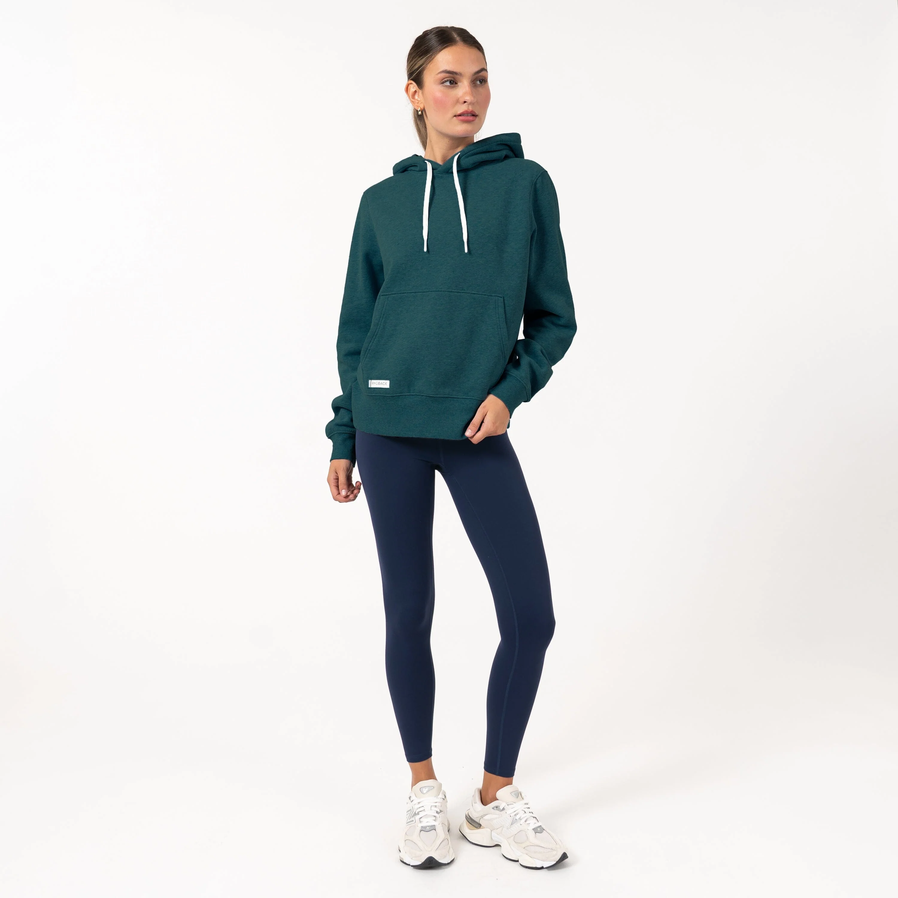 Ready Hoodie | Heather - Ponderosa Green (Women) - Image 5