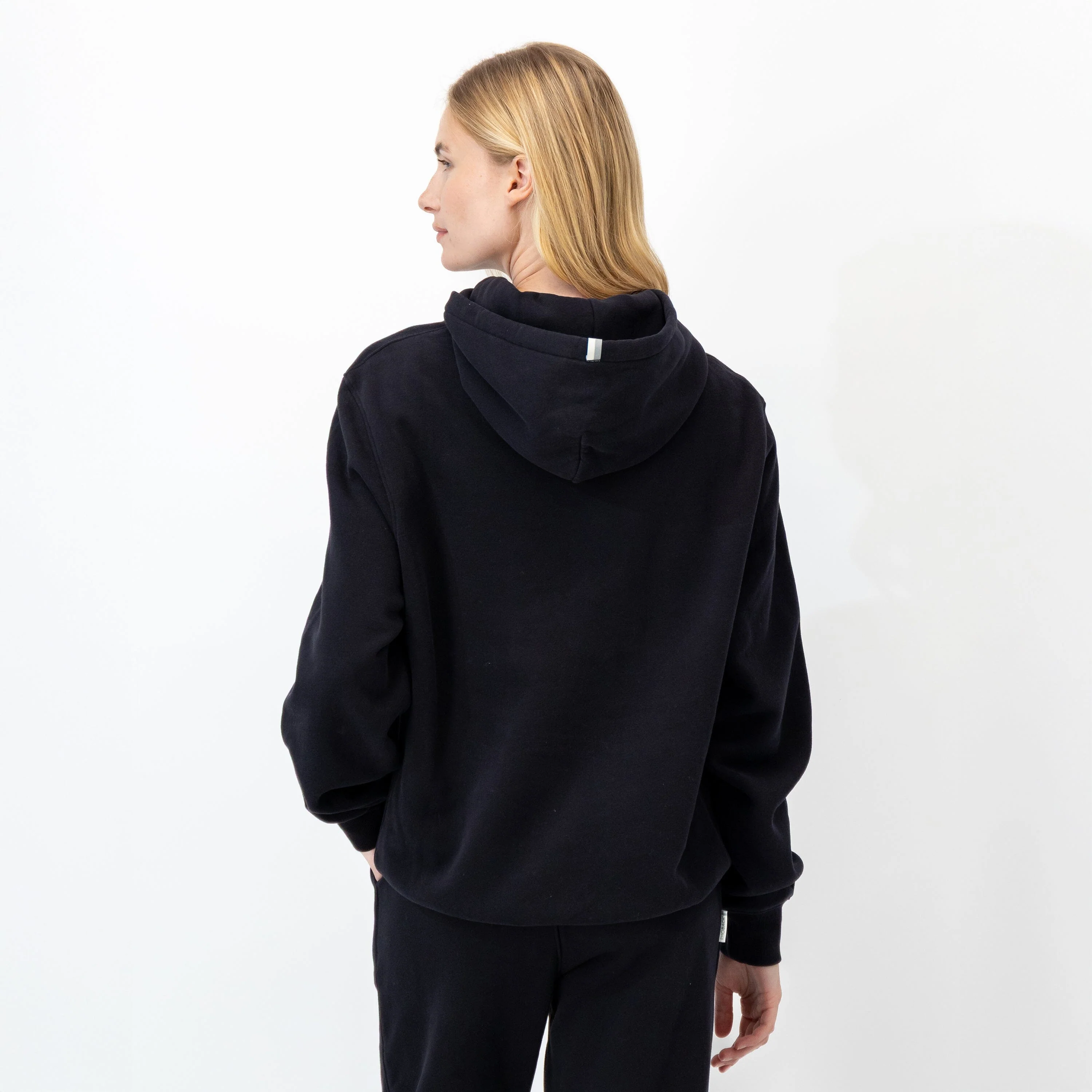 Ready Hoodie | Solid - Midnight Black (Women) - Image 2