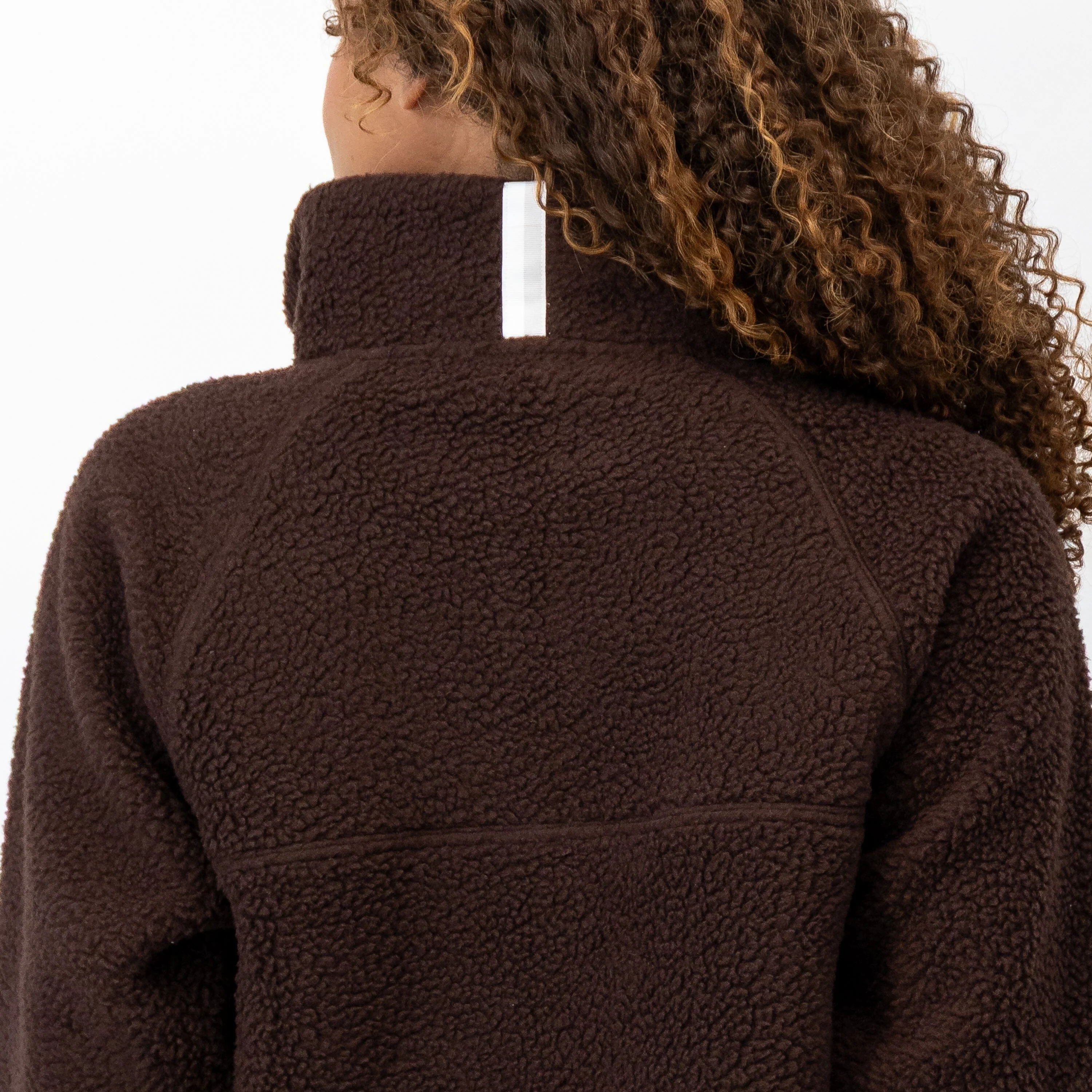 Rivanna Fleece Pullover | Solid - Cocoa - Image 3