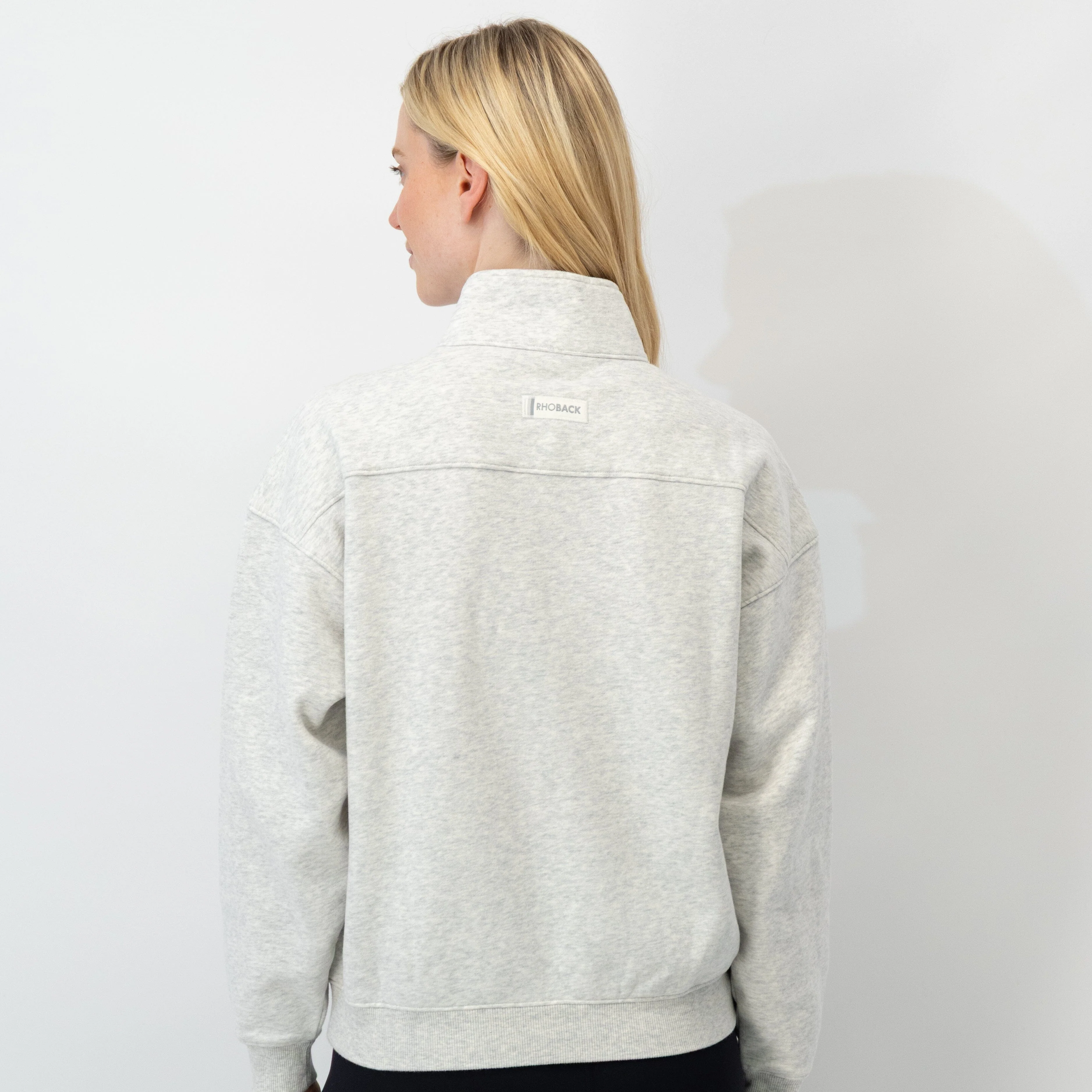 Serenity Collegiate Half-Zip - LSU | Heather - Ivory - LSU - 1 - Image 2