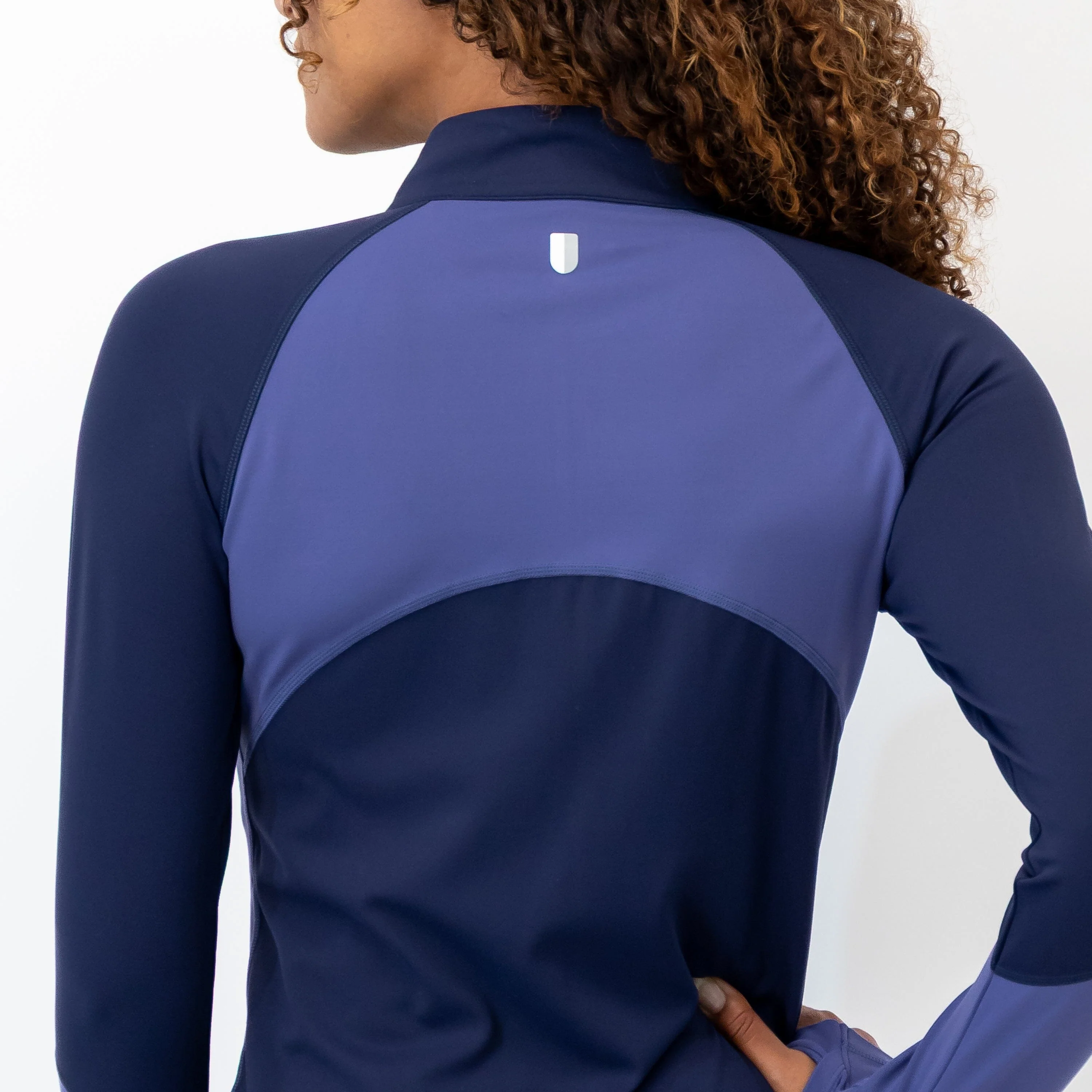 Vista Lightweight Jacket | Colorblock - Fleet Navy/Flag Blue - Image 3