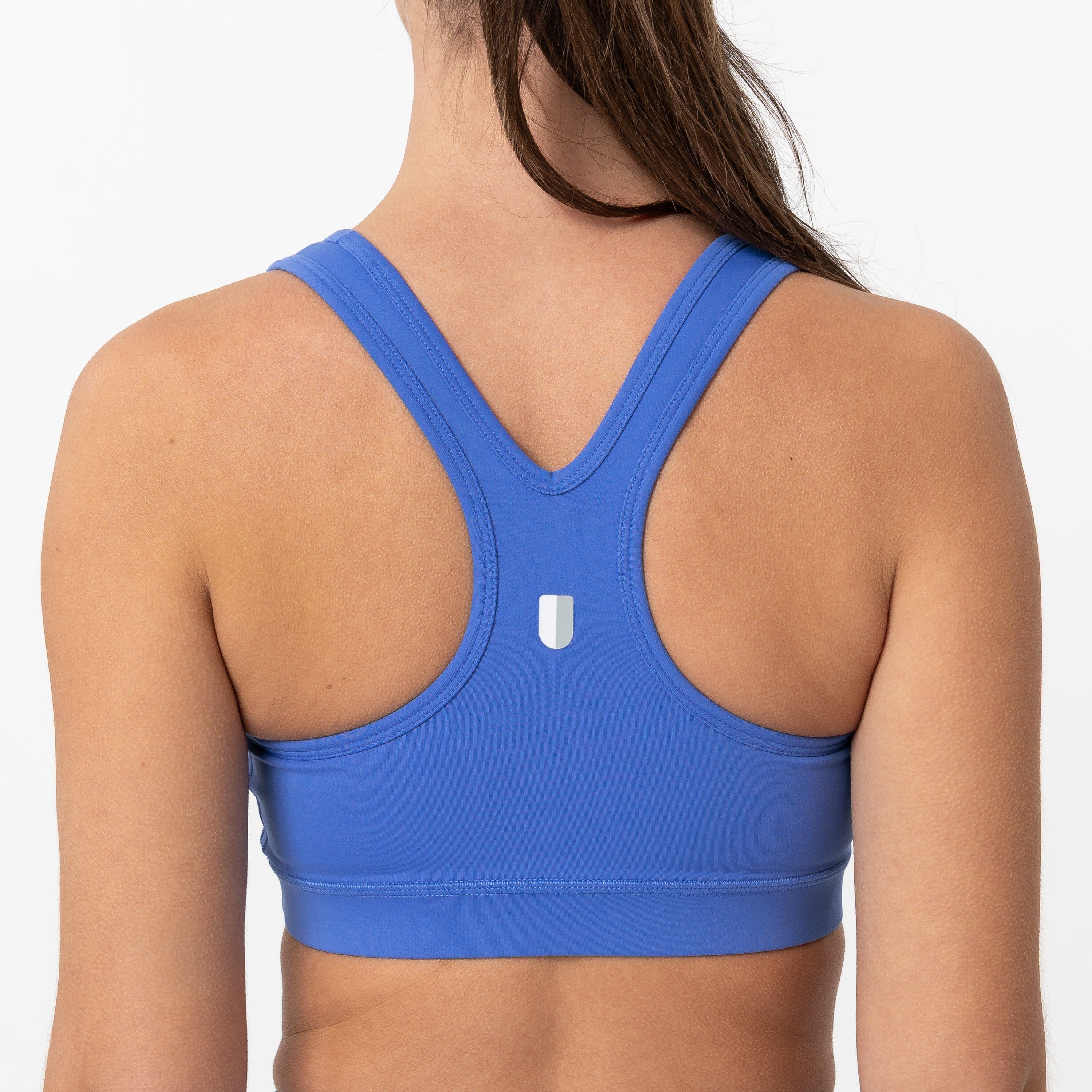 Vista Sports Bra | Solid - Bunker Blue - Image 4